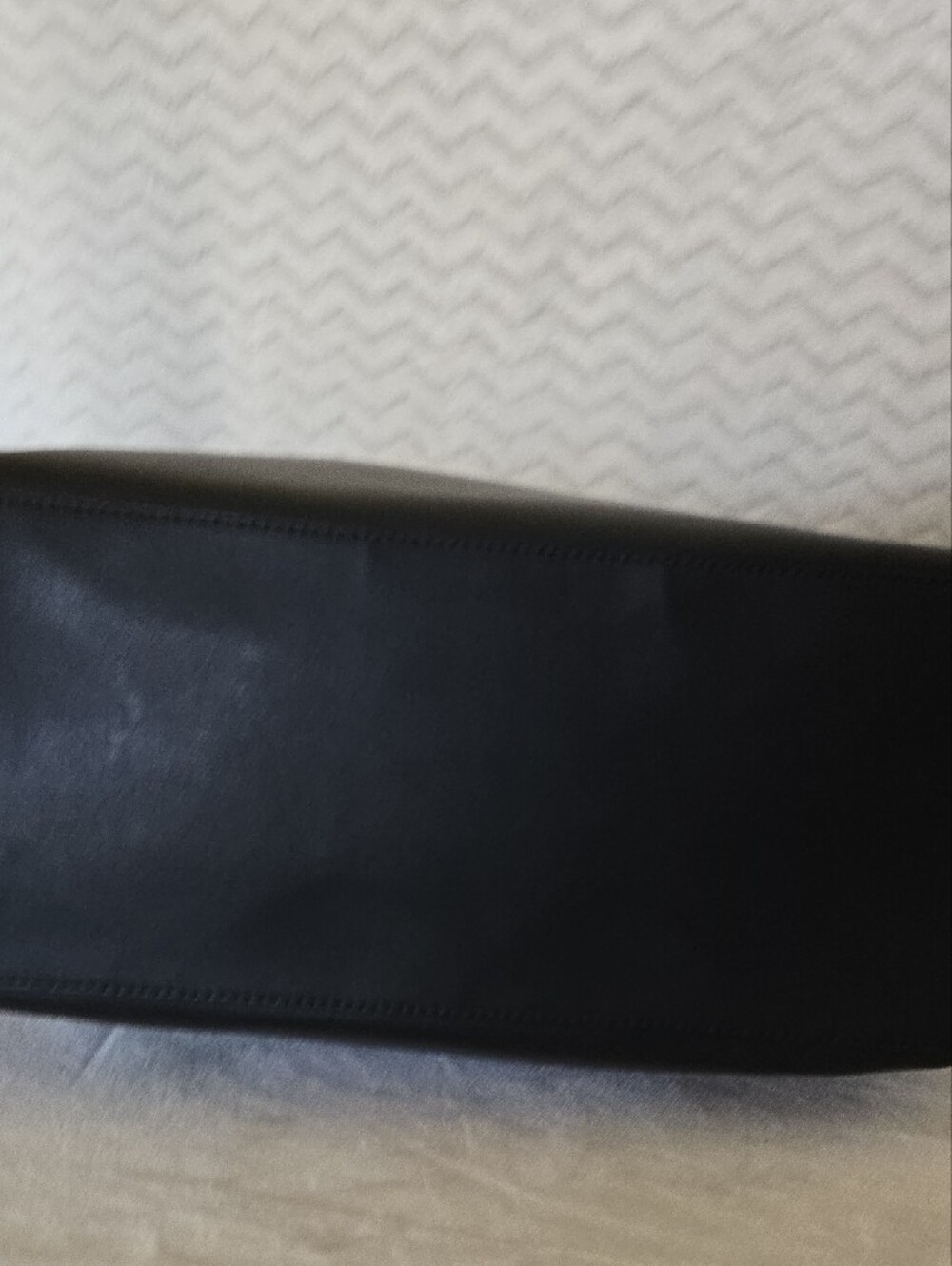 Furla Smooth Black Leather Tote - Picture 6 of 9
